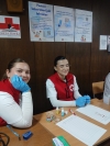 Поводом светског дана здравља, наши волонтери су данас посетили медицинску школу
