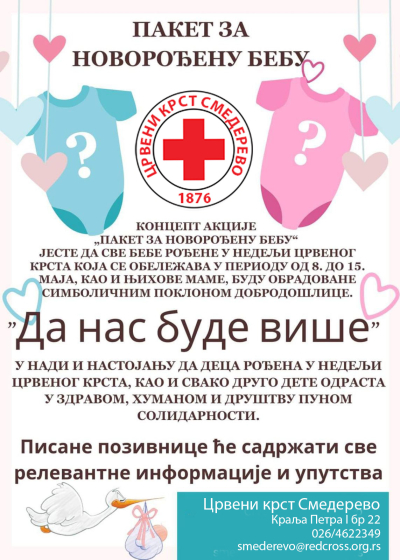 Традиционална Акција „Пакет за новорођену бебу“
